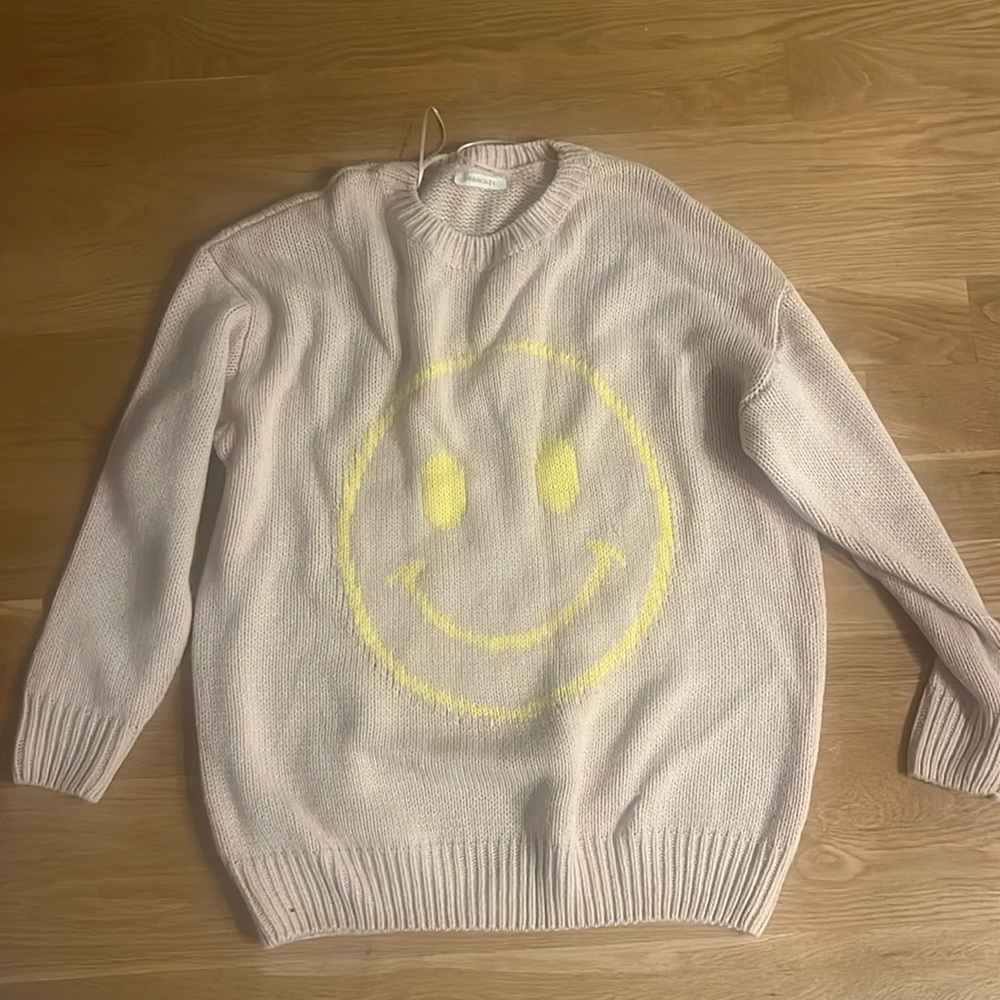 Happy face sweater